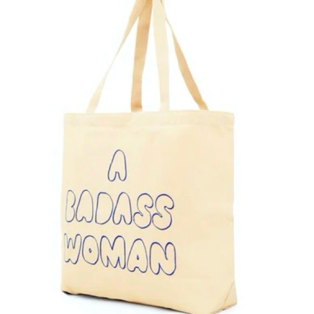 Clare V. Limited Edition Badass Canvas Tote - Picture 2 of 4